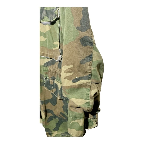 Vintage Duck Bay Military Field Jacket Size Medium - Picture 4 of 7